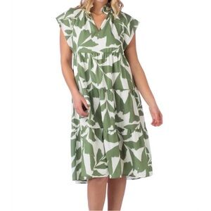 CROSBY by Mollie Burch Watts Dress in Everglades